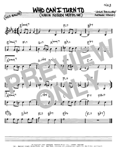 Who Can I Turn To von Tony Bennett (Download) 