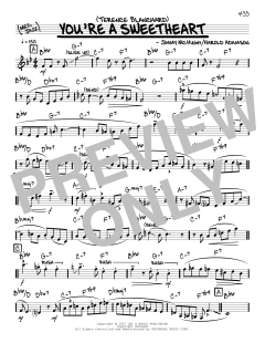 You're A Sweetheart von Jimmy McHugh (Download) 