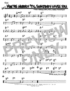 You're Nobody 'Til Somebody Loves You von Dean Martin (Download) 