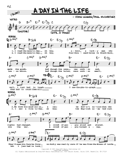 A Day In The Life [Jazz version] von The Beatles (Download) 
