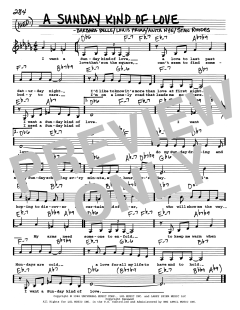A Sunday Kind Of Love von Louis Prima (Download) 