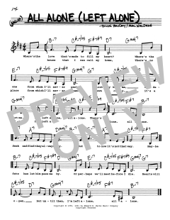 All Alone von Billie Holiday (Download) 