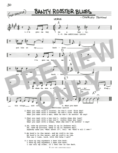 Banty Rooster Blues von Charley Patton (Download) 
