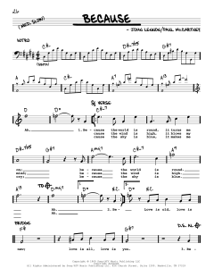 Because [Jazz version] von The Beatles (Download) 