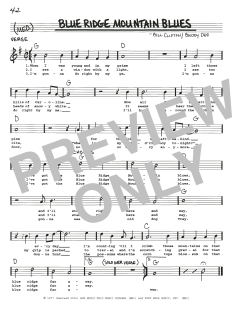 Blue Ridge Mountain Blues von Bill Clifton (Download) 