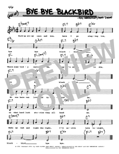 Bye Bye Blackbird von Mort Dixon (Download) 