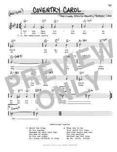 Coventry Carol von Robert Croo (Download) 