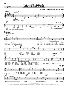 Day Tripper [Jazz version] von The Beatles (Download) 