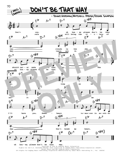 Don't Be That Way von Benny Goodman (Download) 