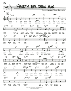 Frosty The Snow Man von Jack Rollins (Download) 