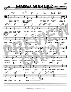 Georgia On My Mind von Ray Charles (Download) 