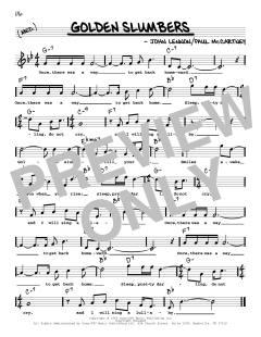 Golden Slumbers von The Beatles (Download) 