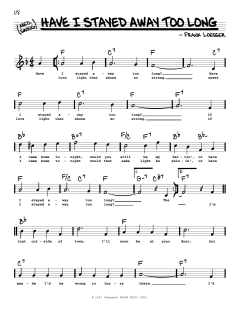 Have I Stayed Away Too Long (Download) 