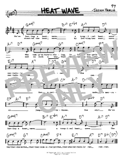 Heat Wave von Irving Berlin (Download) 