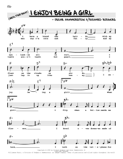 I Enjoy Being A Girl von Richard Rodgers (Download) 