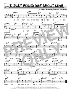 I Just Found Out About Love von Jimmy McHugh (Download) 