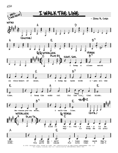 I Walk The Line von Johnny Cash (Download) 