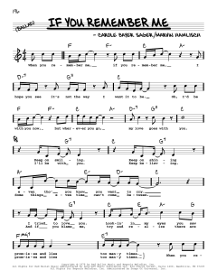 If You Remember Me von Marvin Hamlisch (Download) 