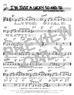 I'm Just A Lucky So And So von Duke Ellington (Download) 