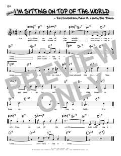 I'm Sitting On Top Of The World von Joe Young (Download) 