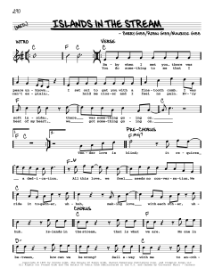 Islands In The Stream von Barry Gibb (Download) 