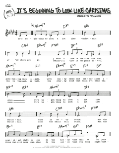 It's Beginning To Look Like Christmas von Meredith Willson (Download) 