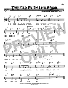 I've Told Ev'ry Little Star von Jerome Kern (Download) 