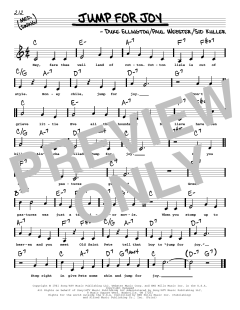 Jump For Joy von Duke Ellington (Download) 