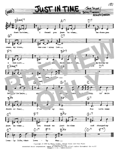 Just In Time von Frank Sinatra (Download) 