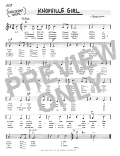 Knoxville Girl (Download) 