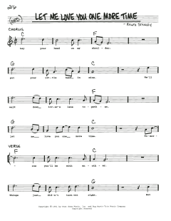 Let Me Love You One More Time (Download) 
