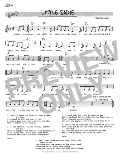 Little Sadie von Traditional (Download) 