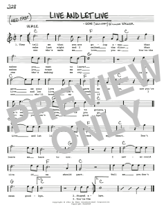 Live And Let Live von Gene Sullivan (Download) 