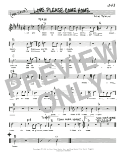 Love Please Come Home (Download) 