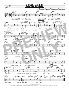 Love Wise von Marvin Fisher (Download) 