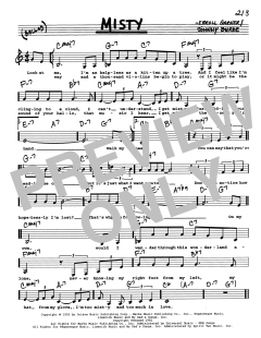Misty von Johnny Mathis (Download) 