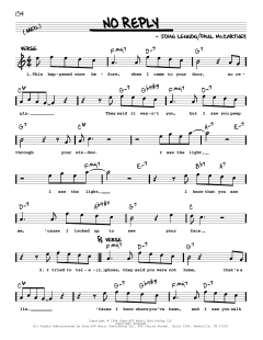 No Reply [Jazz version] von The Beatles (Download) 