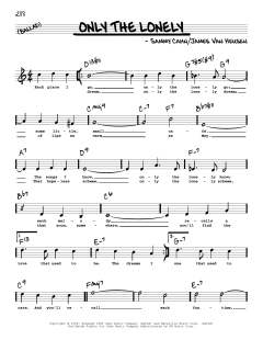 Only The Lonely von Sammy Cahn (Download) 