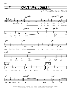 Only The Lonely von Sammy Cahn (Download) 