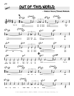 Out Of This World von Johnny Mercer (Download) 