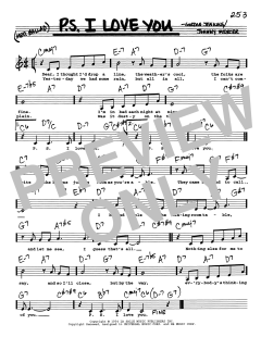 P.S. I Love You von Johnny Mercer (Download) 