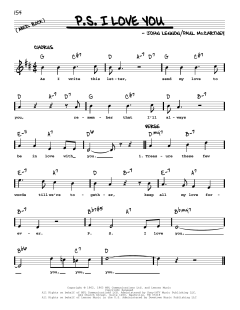 P.S. I Love You [Jazz version] von The Beatles (Download) 
