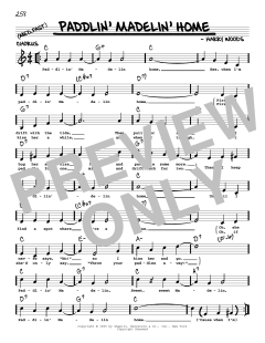 Paddlin' Madelin' Home von Harry Woods (Download) 