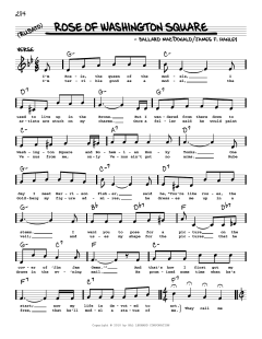 Rose Of Washington Square von James Frederic Hanley (Download) 