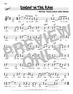 Singin' In The Rain von Arthur Freed (Download) 