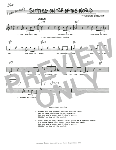 Sitting On Top Of The World von Howlin' Wolf (Download) 