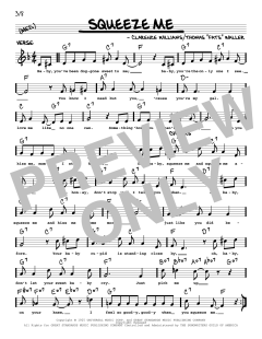 Squeeze Me von Clarence Williams (Download) 