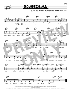 Squeeze Me von Clarence Williams (Download) 