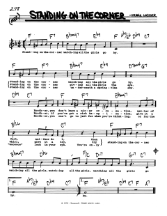 Standing On The Corner von The Four Lads (Download) 