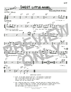 Sweet Little Angel von B.B. King (Download) 